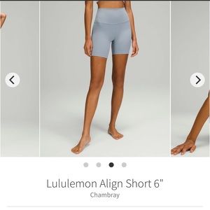 Lululemon align shorts